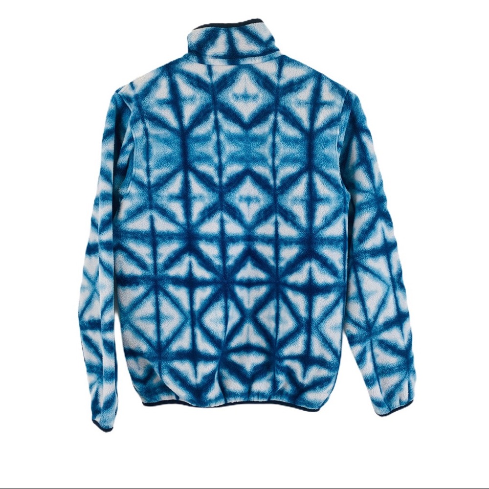 🚫SOLD🚫 Patagonia Shibori Synchilla Pullover Blue - Picture 4 of 5